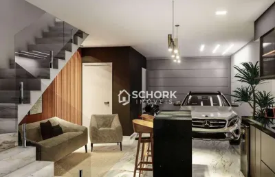 Sobrado com 3 dormitórios à venda, 138 m² por r$ 760.000,00 - água verde - blumenau/sc