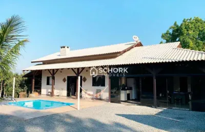 Casa com 3 dormitórios à venda, 150 m² por r$ 550.000,00 - rodeio doze - rodeio/sc