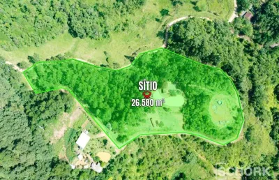 Sítio com 1 dormitório à venda, 26580 m² por r$ 599.000,00 - arraial d'ouro - gaspar/sc