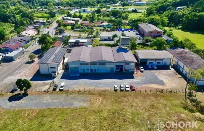 Galpão para alugar, 385 m² por r$ 9.435,23/mês - itoupava central - blumenau/sc