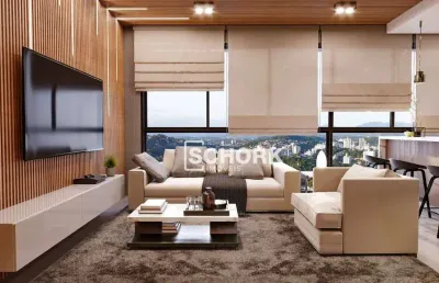 Apartamento com 3 dormitórios à venda, 110 m² por r$ 769.000,00 - velha - blumenau/sc