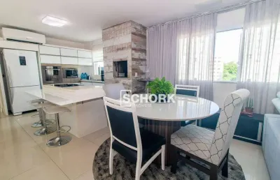 Apartamento com 3 dormitórios à venda, 101 m² por r$ 739.000,00 - vila nova - blumenau/sc