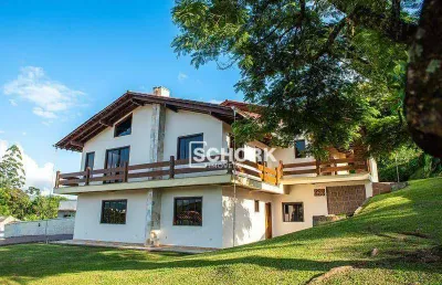 Casa com 4 dormitórios à venda, 383 m² por r$ 1.900.000,00 - pomeranos - timbó/sc