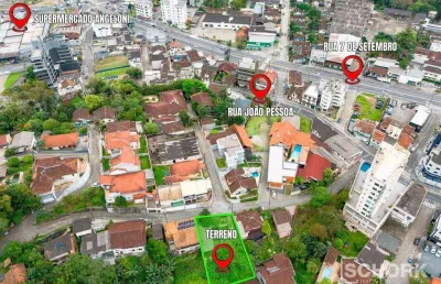 Terreno à venda, 388 m² por r$ 349.000,00 - centro - blumenau/sc