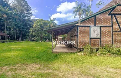 Sítio com 4 dormitórios à venda, 49600 m² por r$ 1.980.000,00 - itoupava central - blumenau/sc