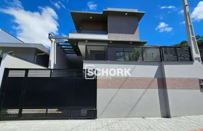 Sobrado com 3 dormitórios à venda, 184 m² por r$ 950.000,00 - ribeirão areia - pomerode/sc