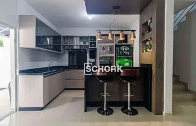 Casa com 3 dormitórios à venda, 116 m² por r$ 650.000,00 - itoupava central - blumenau/sc