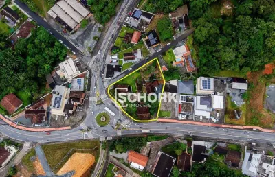 Terreno à venda, 2220 m² por r$ 3.200.000,00 - escola agrícola - blumenau/sc