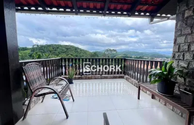 Casa com 4 dormitórios à venda, 241 m² por r$ 500.000,00 - fortaleza alta - blumenau/sc