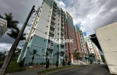 Apartamento com 2 dormitórios à venda, 47 m² por r$ 240.000,00 - itoupava central - blumenau/sc