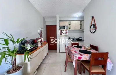 Apartamento com 2 dormitórios à venda, 50 m² por r$ 245.000,00 - itoupavazinha - blumenau/sc