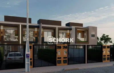 Sobrado com 3 dormitórios à venda, 124 m² por r$ 645.000,00 - escola agrícola - blumenau/sc