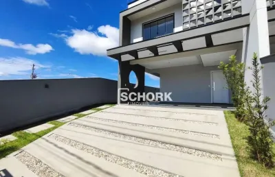 Casa com 3 dormitórios à venda, 126 m² por r$ 600.000,00 - benedito - indaial/sc