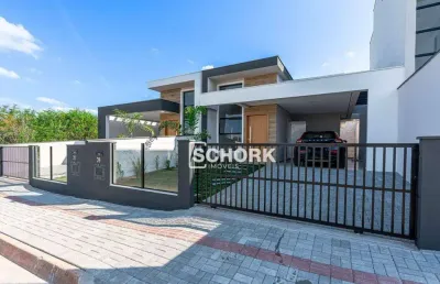 Casa com 3 dormitórios à venda, 105 m² por r$ 470.000,00 - benedito - indaial/sc