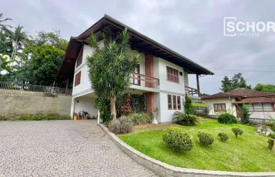 Casa com 3 dormitórios para alugar, 262 m² por r$ 4.884,00/mês - salto - blumenau/sc