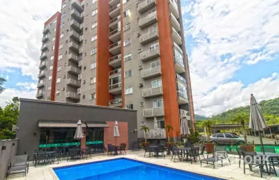 Apartamento com 2 dormitórios à venda, 64 m² por r$ 350.000,00 - itoupava central - blumenau/sc