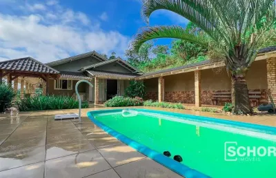 Casa com 4 dormitórios para alugar, 300 m² por r$ 4.900,00/mês - vila itoupava - blumenau/sc