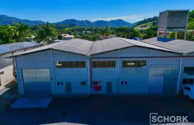 Galpão para alugar, 470 m² por r$ 10.800,00/mês - itoupava central - blumenau/sc