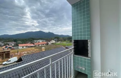 Apartamento com 2 dormitórios à venda, 51 m² por r$ 215.000,00 - ribeirão das pedras - indaial/sc
