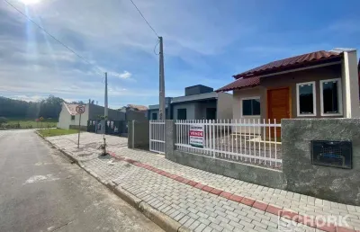Casa com 2 dormitórios à venda, 51 m² por r$ 310.000,00 - warnow - indaial/sc