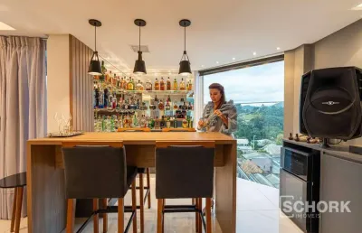 Cobertura com 3 dormitórios à venda, 388 m² por r$ 1.350.000,00 - itoupava seca - blumenau/sc