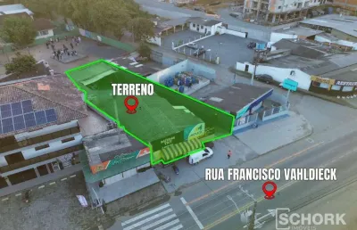 Terreno à venda, 529 m² por r$ 1.378.000,00 - fortaleza - blumenau/sc