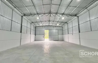 Galpão para alugar, 300 m² por r$ 8.923,38/mês - fidélis - blumenau/sc