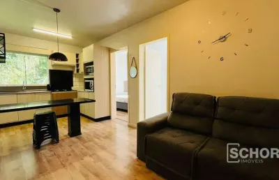 Apartamento para alugar, 48 m² por r$ 1.940,00/mês - itoupavazinha - blumenau/sc