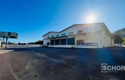 Galpão para alugar, 4000 m² por r$ 93.766,09/mês - fortaleza - blumenau/sc