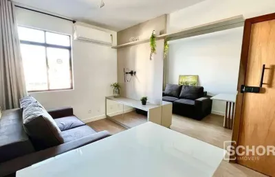Apartamento com 1 dormitório para alugar, 30 m² por r$ 2.670,00/mês - centro - blumenau/sc