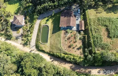 Sítio com 3 dormitórios à venda, 20000 m² por r$ 770.000,00 - itoupava central - blumenau/sc