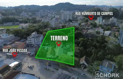 Terreno à venda, 4872 m² por r$ 3.500.000,00 - velha - blumenau/sc