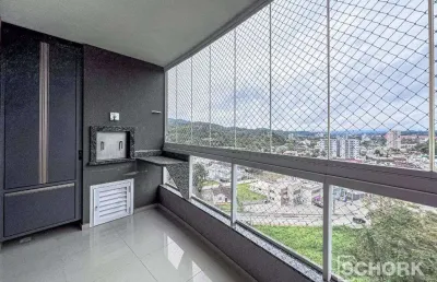 Apartamento com 2 dormitórios à venda, 63 m² por r$ 370.000,00 - itoupava central - blumenau/sc