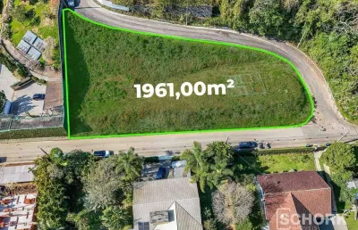 Excelente terreno com 1961m² no bairro itoupava seca, em rua sem saída!!