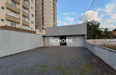 Galpão para alugar, 200 m² por r$ 3.267,00/mês - itoupava central - blumenau/sc