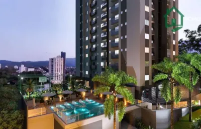 Apartamento com 2 dormitórios à venda, 65 m² por r$ 614.620,00 - vila nova - blumenau/sc