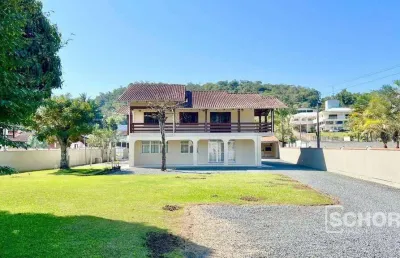 Casa com 6 dormitórios para alugar, 425 m² por r$ 4.955,00/mês - fidélis - blumenau/sc