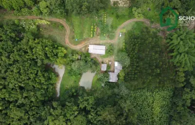 Sítio com 2 dormitórios à venda, 51875 m² por r$ 600.000,00 - itoupava - blumenau/sc