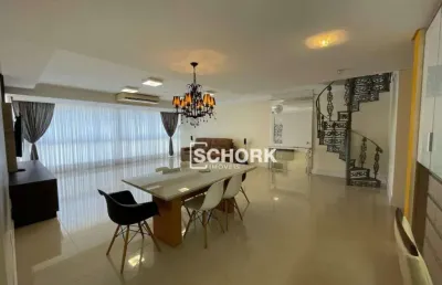 Apartamento duplex com 3 dormitórios à venda, 272 m² por r$ 1.990.000 - centro (blumenau) - blumenau/sc - residencial chatagnier