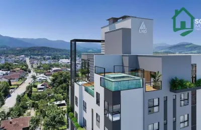 Apartamento com 2 dormitórios à venda, 117 m² por r$ 894.000,00 - capitais - timbó/sc