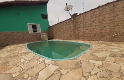 Casa com 2 quartos à venda no jussara, mongaguá , 81 m2 por r$ 360.000