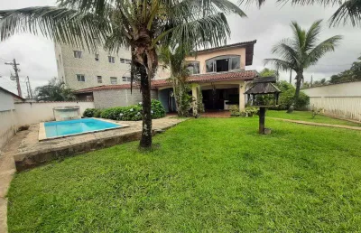 Sobrado à venda em mongaguá, vila atlântica, com 3 quartos, com 234.89 m²