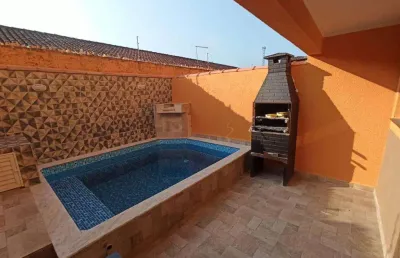 Casa com 2 quartos à venda no cibratel ii, itanhaém , 59 m2 por r$ 304.000