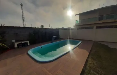 Sobrado à venda em itanhaém, cibratel ii, com 2 quartos, com 58 m²