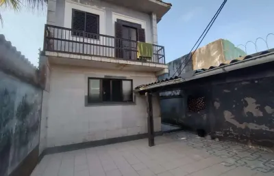 Sobrado à venda em mongaguá, balneário flórida mirim, com 3 quartos, com 116 m²