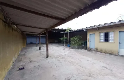 Casa à venda em mongaguá, itaóca, com 2 quartos, com 50 m²