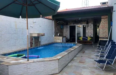 Casa à venda em mongaguá, flórida mirim, com 3 quartos, com 87.02 m²