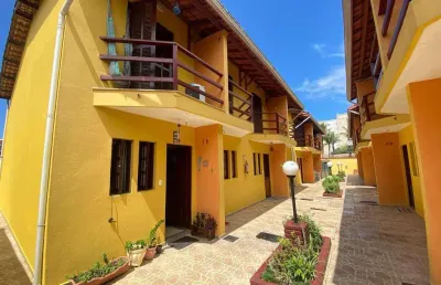 Sobrado à venda em mongaguá, vila atlântica, com 2 quartos, com 75 m²