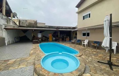 Casa à venda em itanhaém, balneário gaivotas, com 4 quartos, com 189.26 m²
