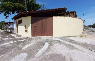 Casa com 3 dorms, balneário flórida mirim, mongaguá - r$ 300 mil, cod: 70509348